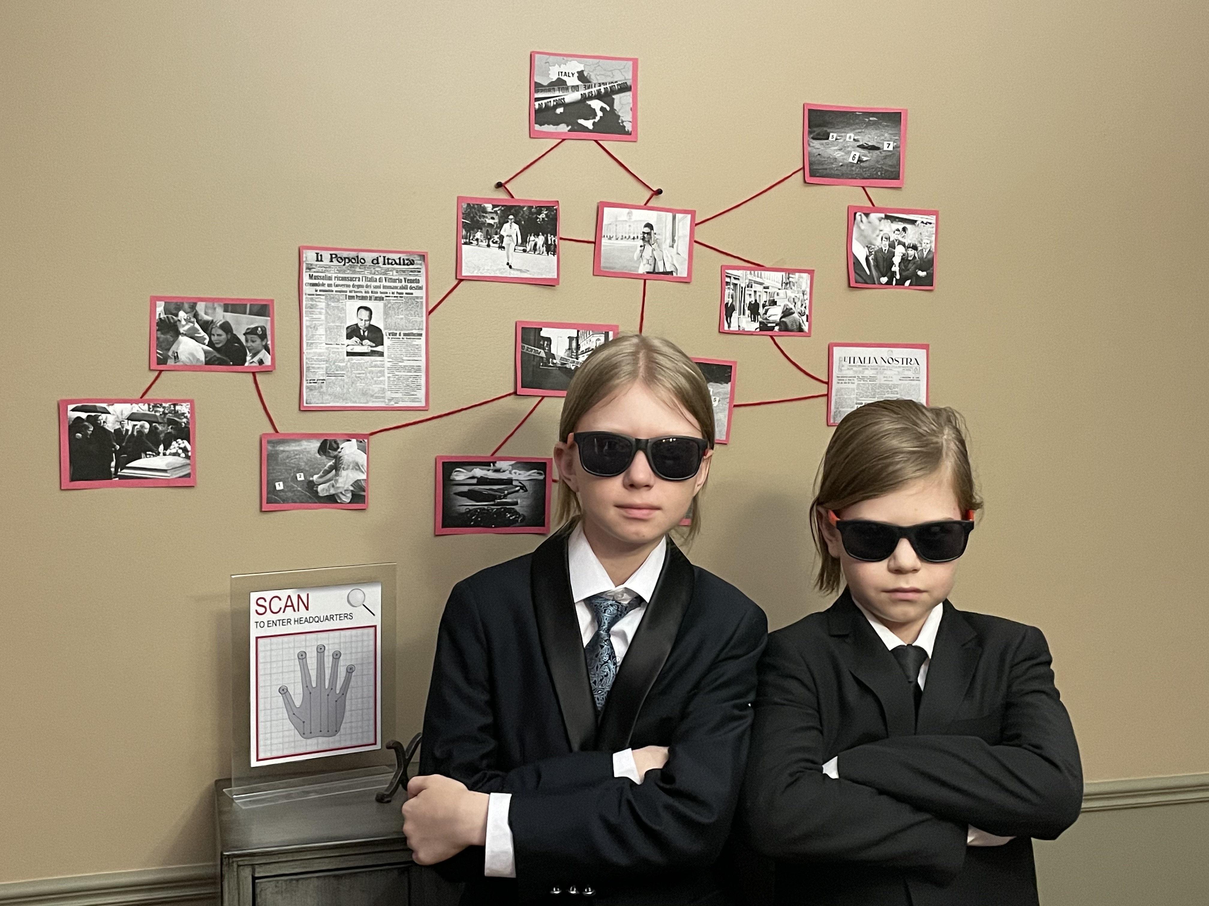 spy party costumes
