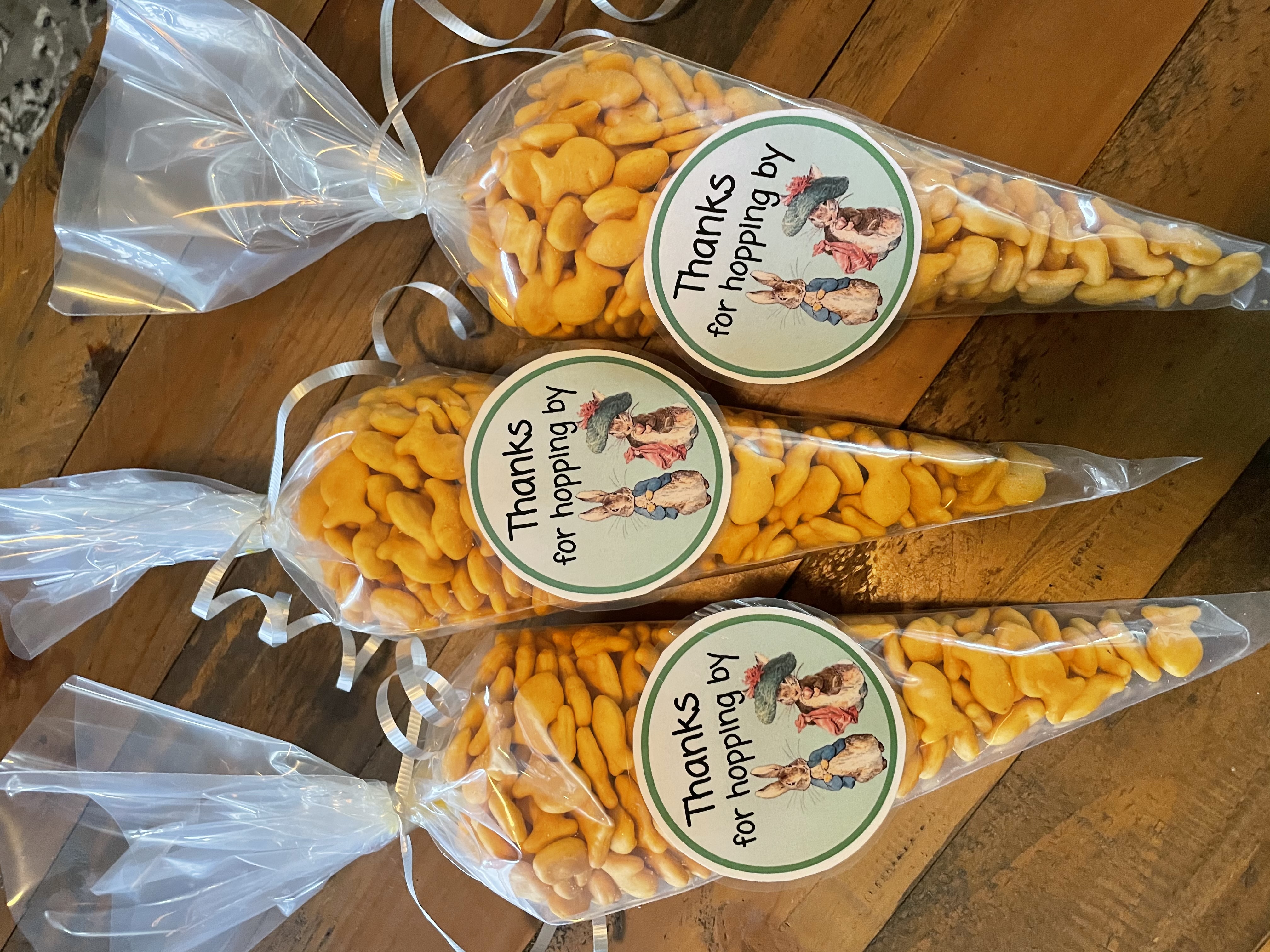 peter rabbit party favors
