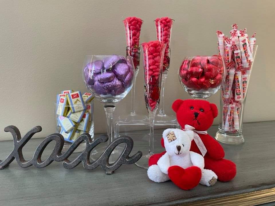 valentine's day candy bar