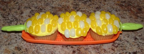 corn on the cob cupcakes