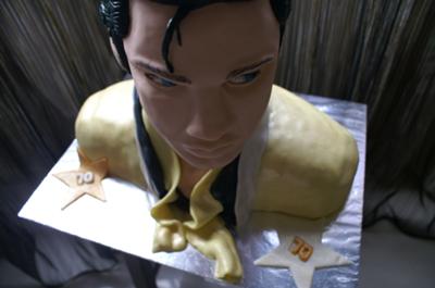 Elvis cake by Jaqleen Wee