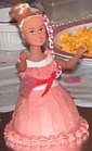 small barbie cake