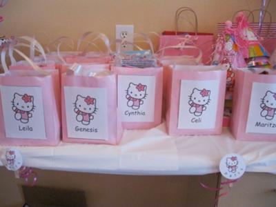 Hello Kitty Goodie and Favor Bags