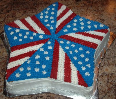 4th of July cake