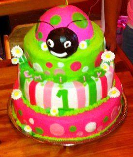 ladybug cake