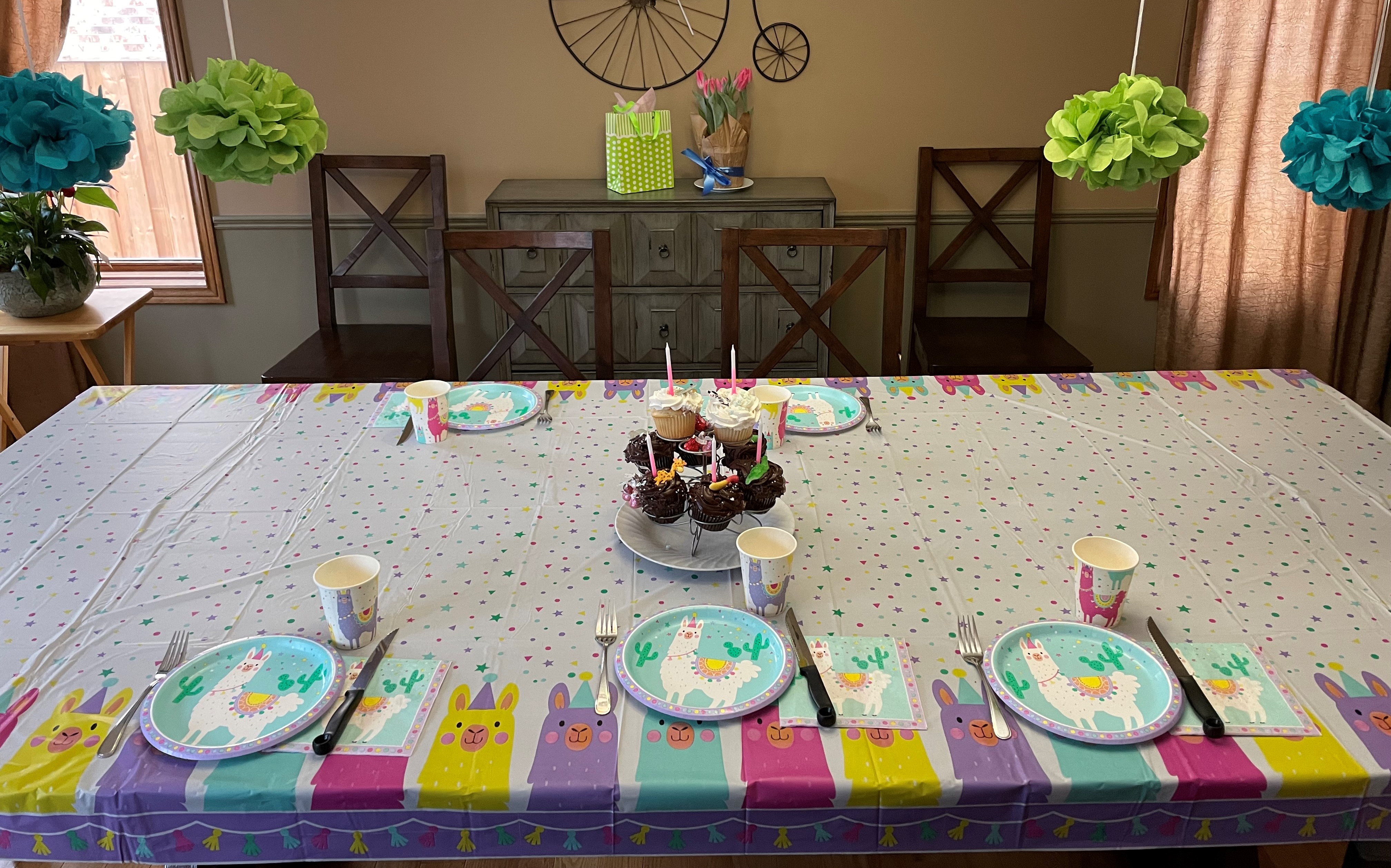 llama party decorations 