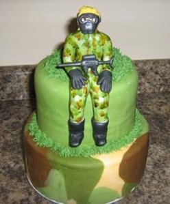 Birthday Party Supplies  Boys on Paintball Cake