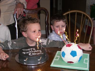 soccer ball cake