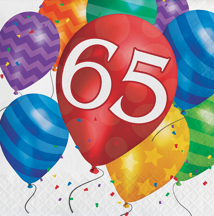65th Birthday Party Ideas & 65th Party Supplies