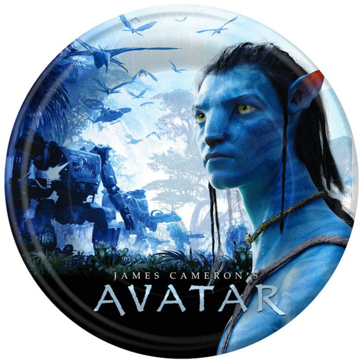 avatar party plate