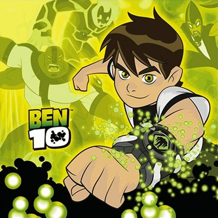 Ben 10 napkin