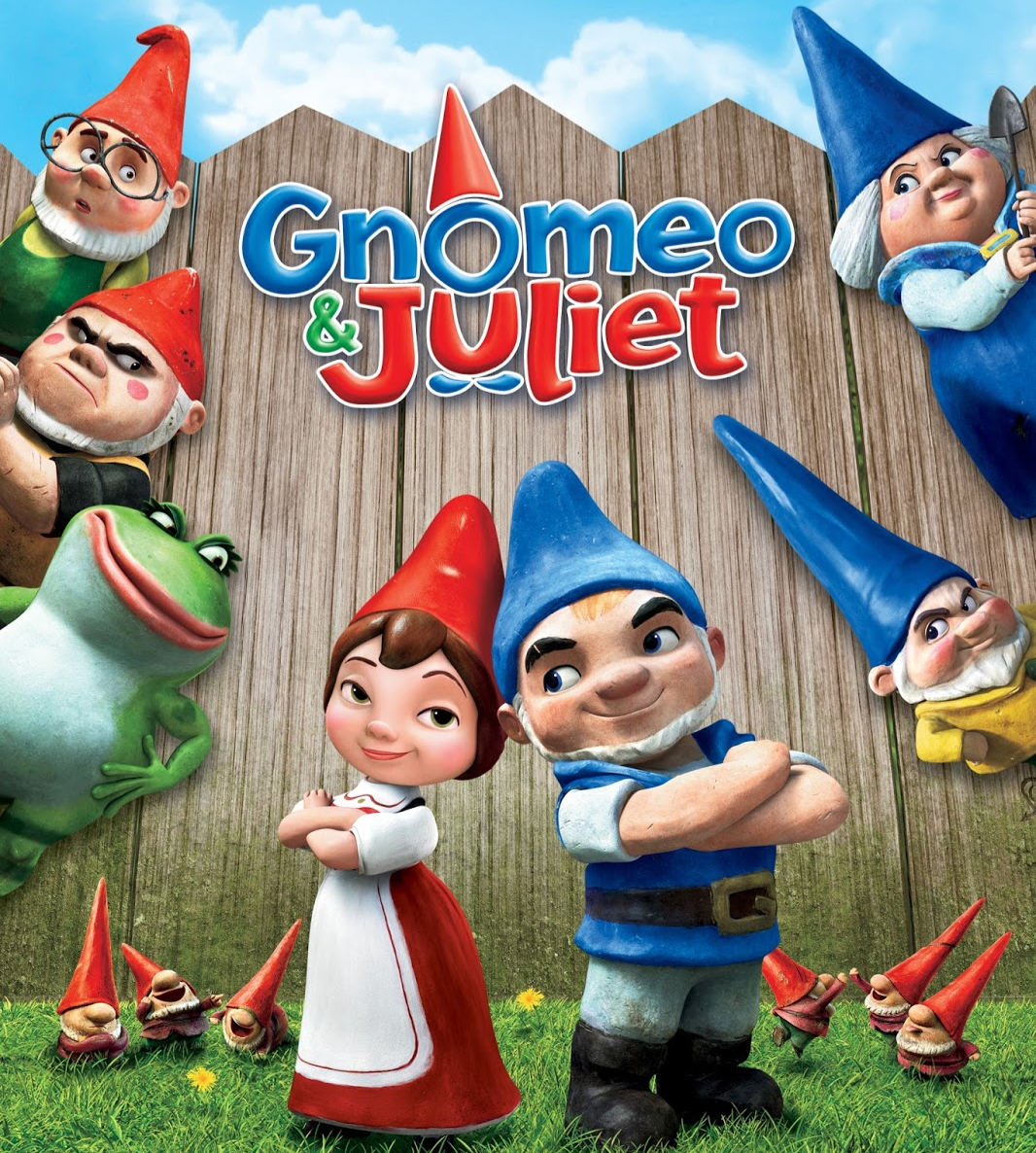 Gnomeo and Juliet party napkin