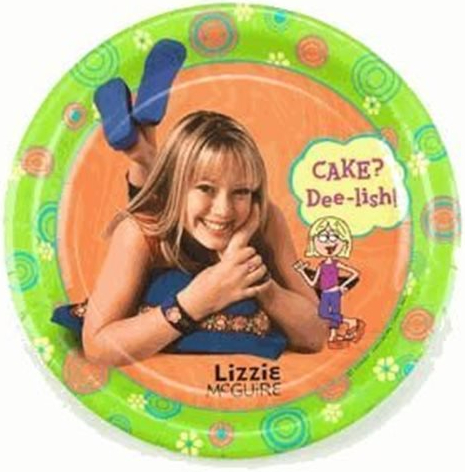 lizzie mcguire party plate