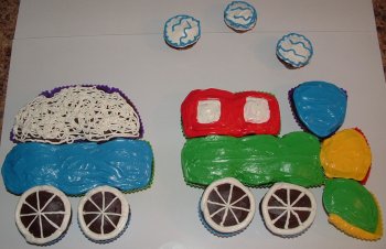train cake