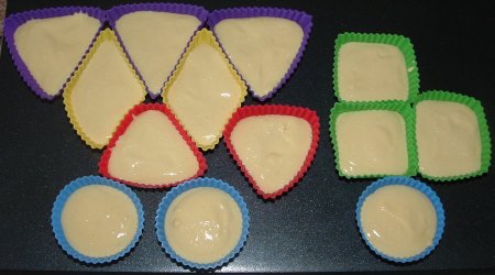 Preparing the Dump Truck Cake