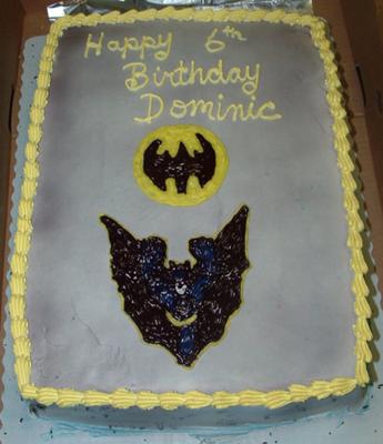 Batman cake by Nicole from London
