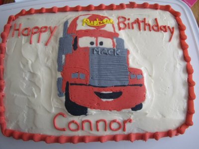 cars mack cake