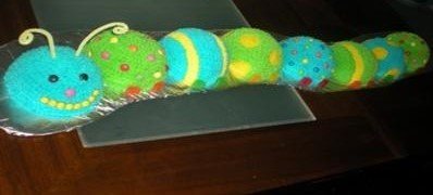 caterpillar cake