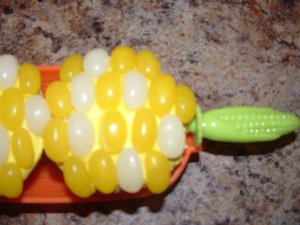 Corn on the cob cupcake