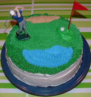 Golf cake