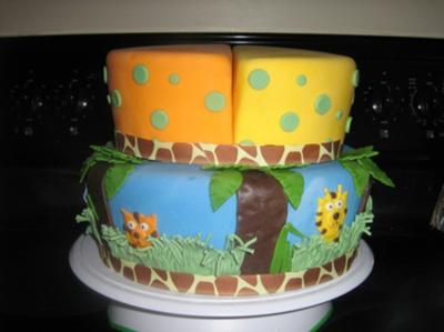 Jungle cake by: Kathy