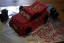 Lightning McQueen Cake