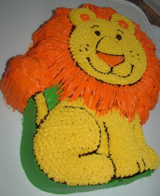 Lion cake
