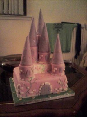 Princess Castle Cake