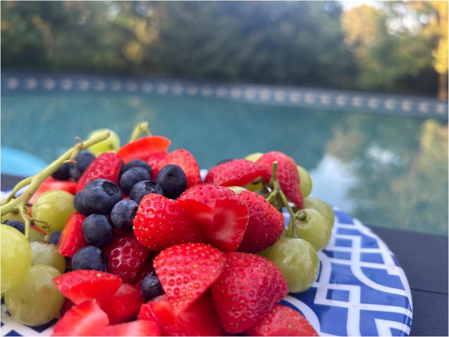 summer fruit tray