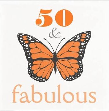 50 and fabulous napkin