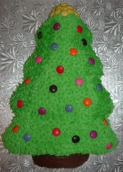 christmas tree cake