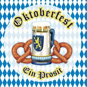 oktoberfest party napkin