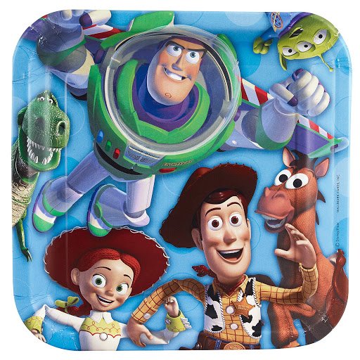 toy story party plate