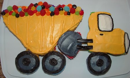 Bob the Builder Party Cake, Dump Truck Cake