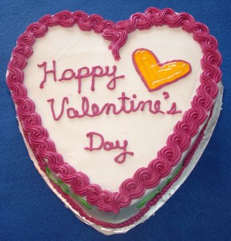 valentine's day cake